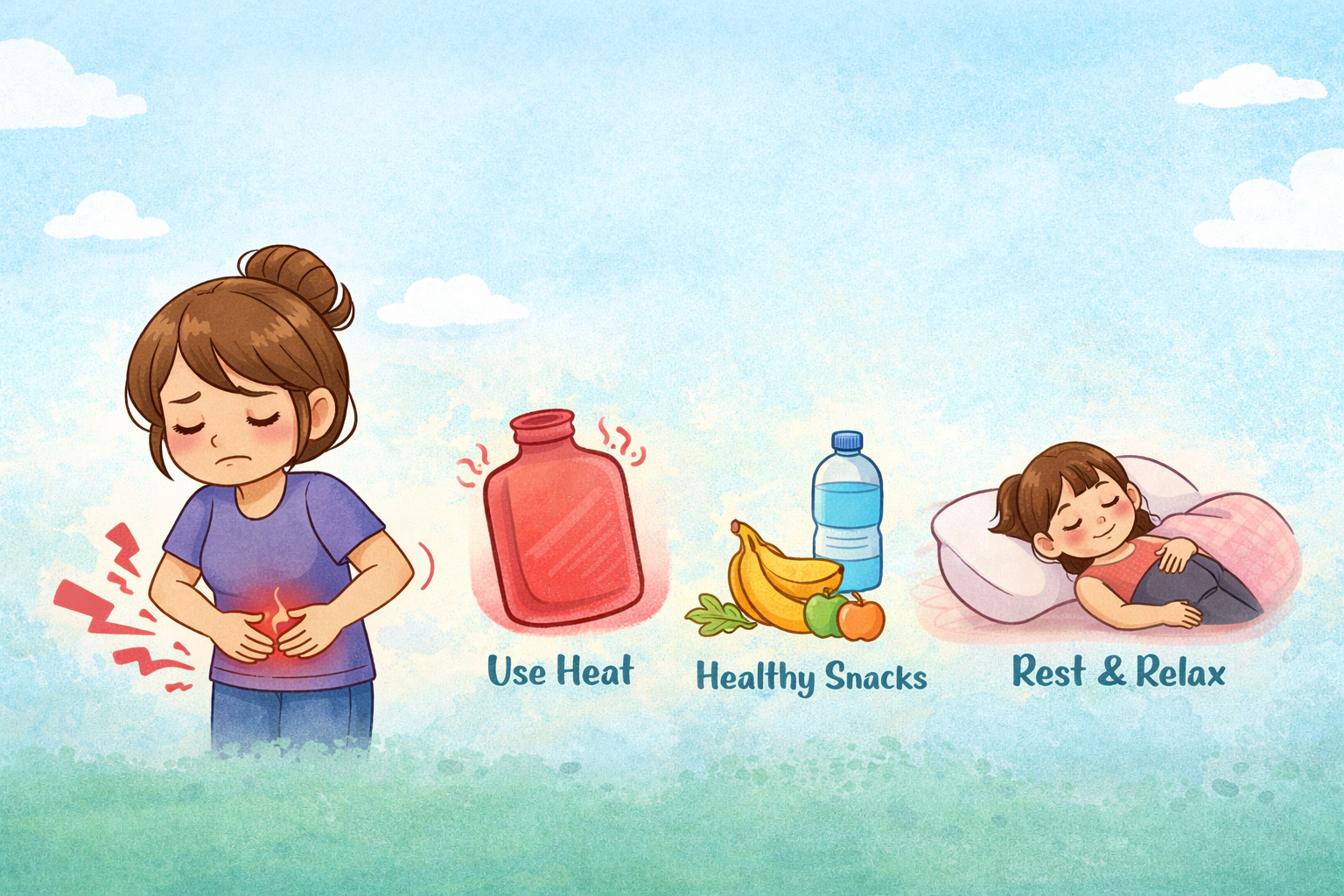 💛 Period Cramps: Why They Happen and How to Feel Better