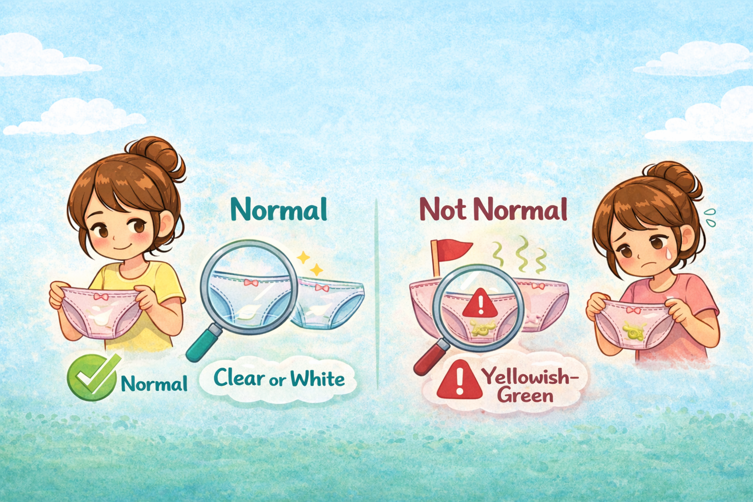 💛 Vaginal Discharge: What’s Normal and What’s Not