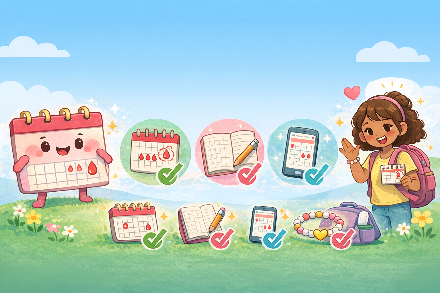 💛 How to Track Your Period Cycle (Simple Guide for Beginners)